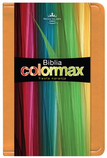 RVR 1960 Biblia Colormax, fiesta naranja imitación piel (Imitation Leather)