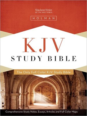 KJV Study Bible, Black Genuine Leather Indexed (Leather Binding)