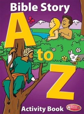 Bible Story A to Z Activity Book (Paperback)