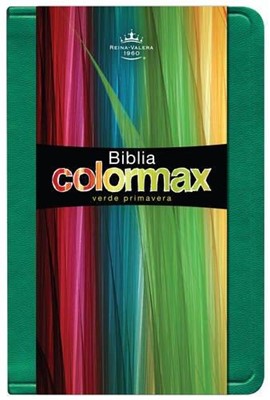 RVR 1960 Biblia Colormax, verde primavera imitación piel (Imitation Leather)