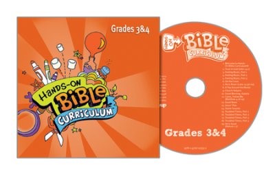 Hands-On Bible Curriculum Grades 3&4 CD Fall 2017 (CD-Audio)