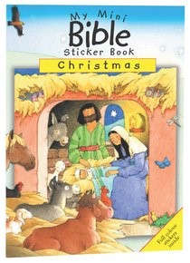 Mini Bible Sticker Book Christmas (Paperback)