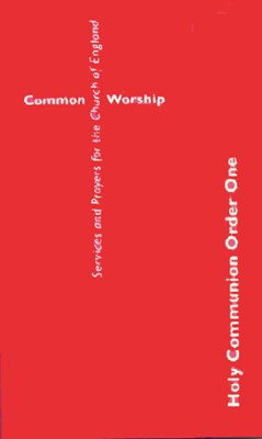 Common Worship: Holy Communion Order One (Booklet)