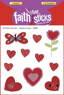 Hearts Of Love (Stickers)