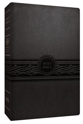 MEV Personal Size Large Print, Charcoal (Leather Binding)