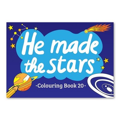 He Made the Stars, Colouring Book (Paperback)