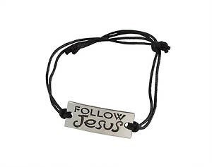 Walk With Jesus Metal Wristbands (Pack of 10) (General Merchandise)