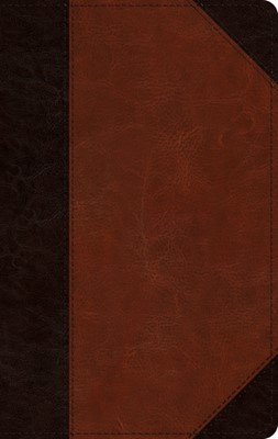 ESV Single Column Thinline Bible, TruTone, Brown/Cordovan (Imitation Leather)