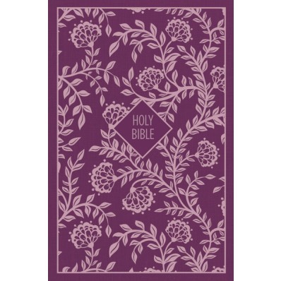 KJV Thinline Compact Bible, Purple, Red Letter Edition (Hard Cover)