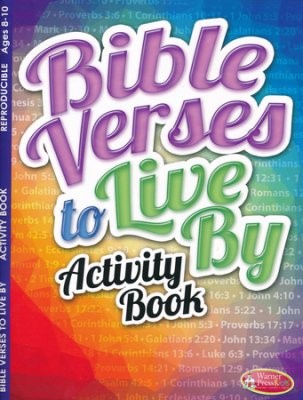 Bible Verses to Live By Activity Book (Paperback)