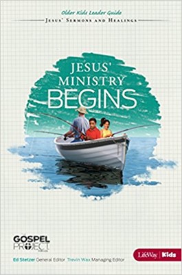 Jesus Ministry Begins - Older Kids Leader Guide (Paperback)