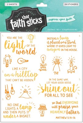 Matthew 5:14-16 (Stickers)
