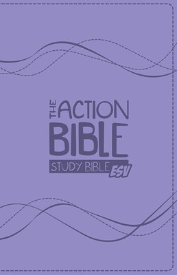 ESV Action Bible Study Bible, Lavender (Imitation Leather)