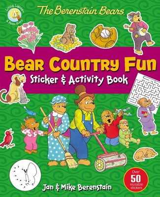 Berenstain Bears Bear Country Fun Sticker And Activity B, Th (Paperback)