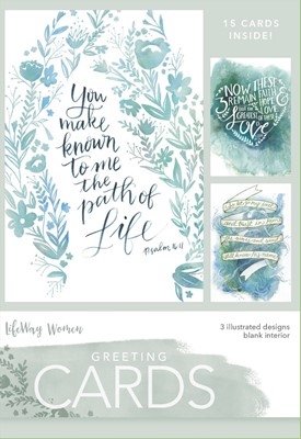 Path Of Life Boxed Greeting Cards (Cards)