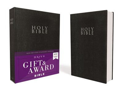 NRSV Gift and Award Bible, Black, Comfort Print (Leather-Look)