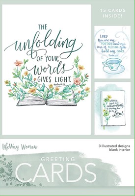 Unfolding Of Your Word Boxed Greeting Cards (Cards)
