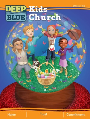 Deep Blue Kids Church Spring 2018 (Paperback)