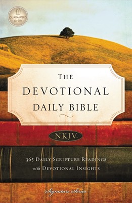 NKJV Devotional Daily Bible (Paperback)