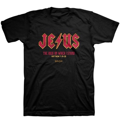 Jesus Rock T-Shirt 2XLarge (General Merchandise)