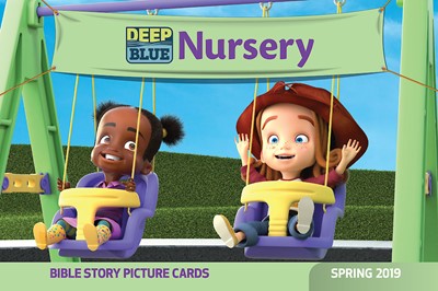 Deep Blue Nursery Bible Story Picture Cards Spring 2019 (Paperback)