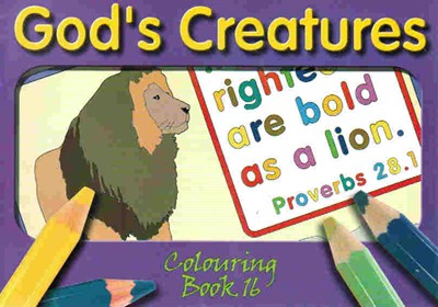 God's Creatures Colouring Book (Paperback)