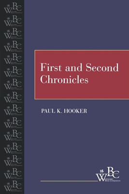 First and Second Chronicles (Paperback)