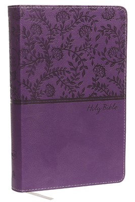 NKJV Deluxe Gift Bible, Purple, Red Letter Ed. (Imitation Leather)