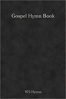 Gospel Hymn Book Black Leather (Bonded Leather)