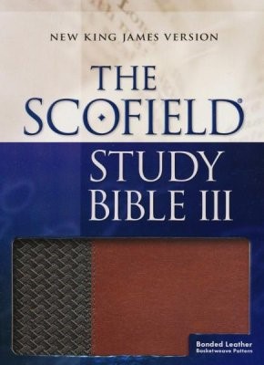 NKJV Scofield Study Bible III, Brown/Tan (Bonded Leather)