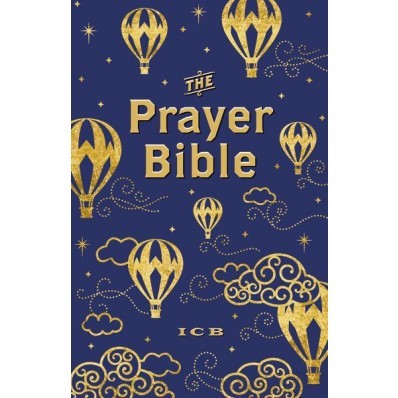 ICB Prayer Bible For Children, Navy And Gold (Hard Cover)
