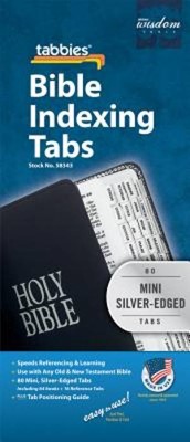 Bible Index Tabs Mini Silver (Tabbies)