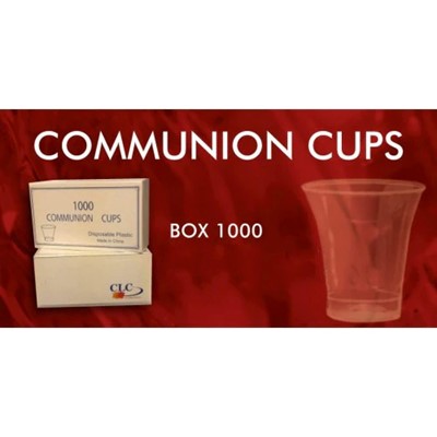 CLC Communion Cups - Pack of 1000