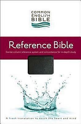 CEB Common English Reference Bible, Bonded Leather Black (Leather Binding)