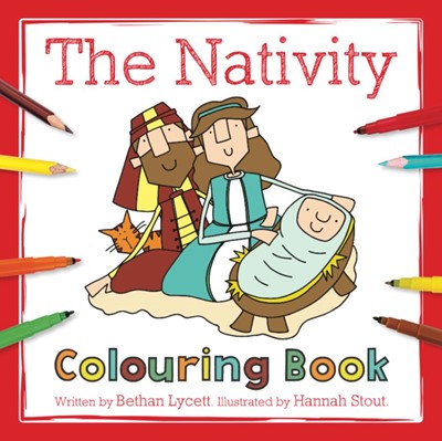 The Nativity Colouring Book (Paperback)