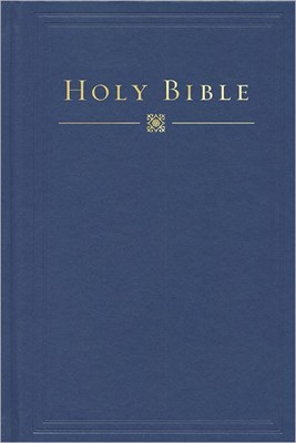 HCSB Pew Bible, Slate Blue Printed Hardcover (Hard Cover)