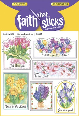 Spring Blessings - Faith That Sticks Stickers (Stickers)