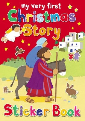 My Very First Christmas Story Sticker Book (Paperback)