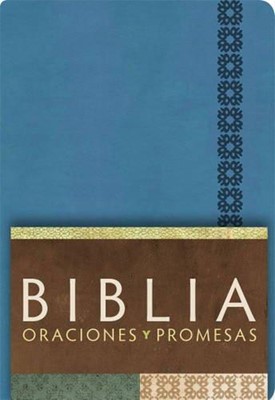 RVC Biblia Oraciones y Promesas - Azul Cobalto símil piel co (Imitation Leather)