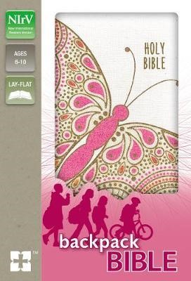 NIrV Backpack Bible, Pink Butterfly (Paperback)