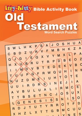 Itty Bitty: Old Testament Word Search Puzzles (Paperback)