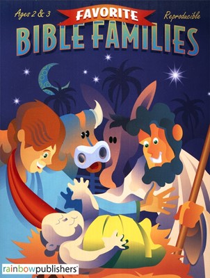Favorite Bible Families Ages 2 & 3 (Paperback)
