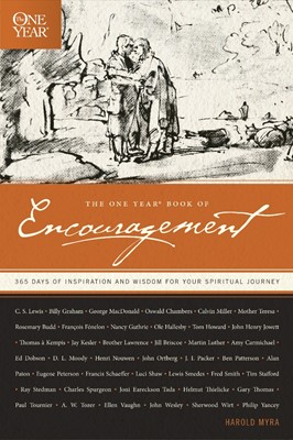 The One Year Book Of Encouragement (Paperback)