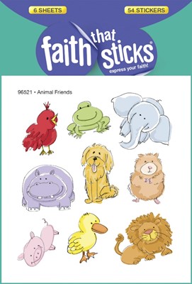 Animal Friends - Faith That Sticks Stickers (Stickers)
