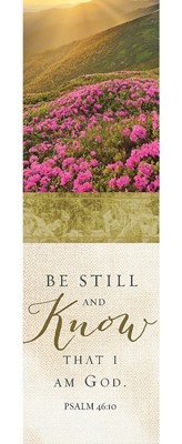 Be Still And Know That I Am God Bookmark (Pack of 25) (Bookmark)