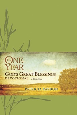 The One Year God's Great Blessings Devotional (Imitation Leather)