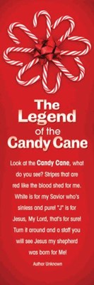 Bookmarks - Legend of the Candy Cane (Bookmark)