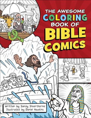 The Awesome Coloring Book Of Bible Comics (Paperback)