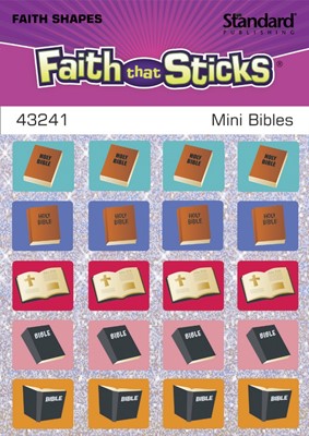 Mini Bibles - Faith That Sticks Stickers (Stickers)
