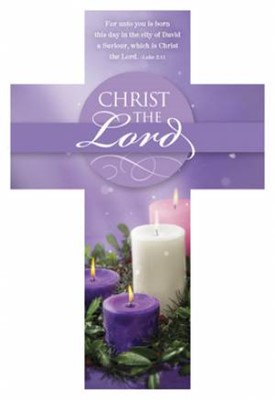 Bookmarks Cross - Advent Christmas Christ the Lord (Bookmark)